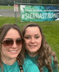 Our Ambassador and her twin!